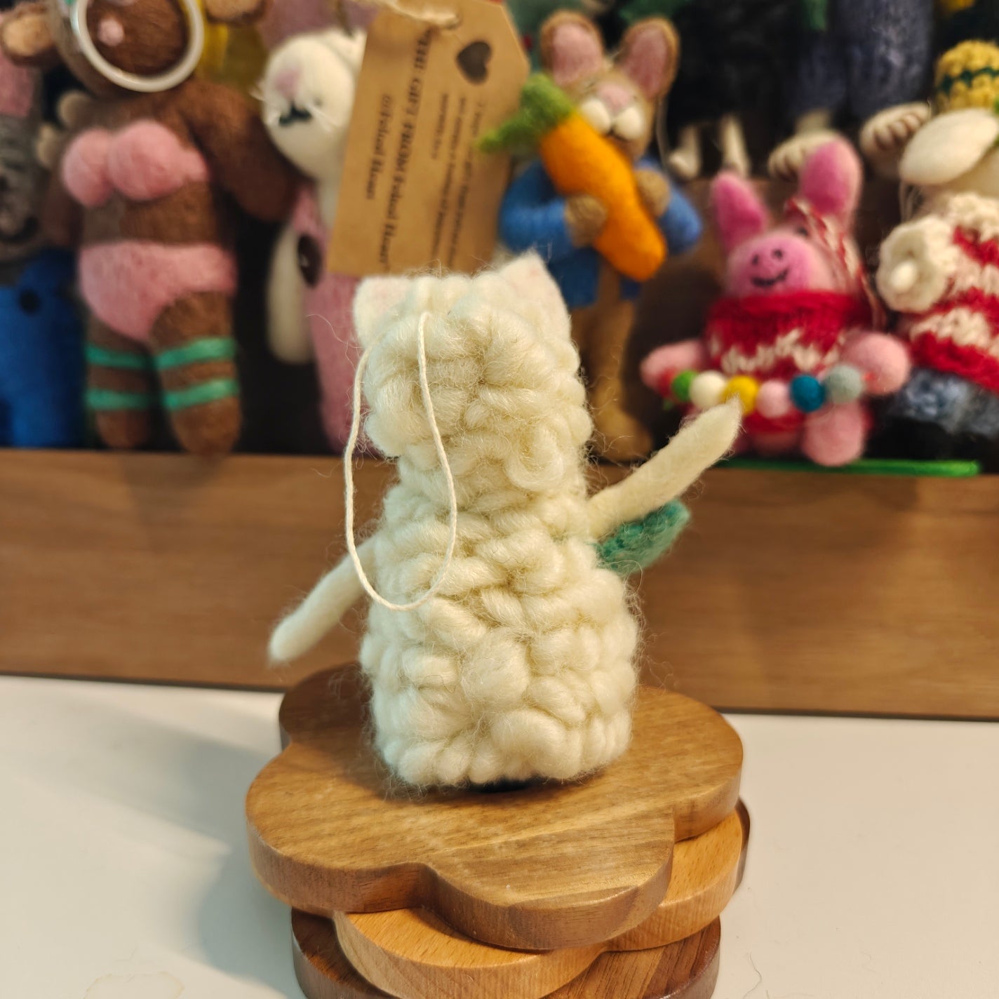 Felted Heart 挎包小羊 手工羊毛毡